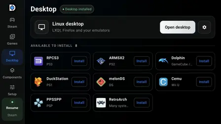 DroidDeck Linux desktop runtime with LXQt on Android